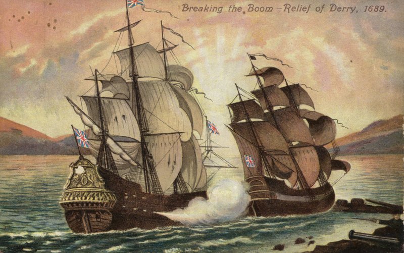 Prolomení boomu - Reliéf Derry od English School