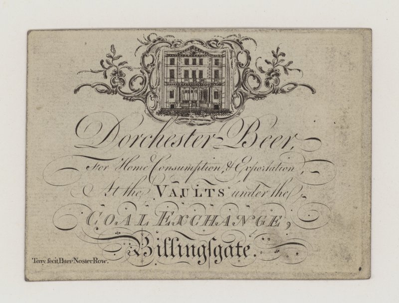 Brewer, Dorchester Beer, vizitka od English School