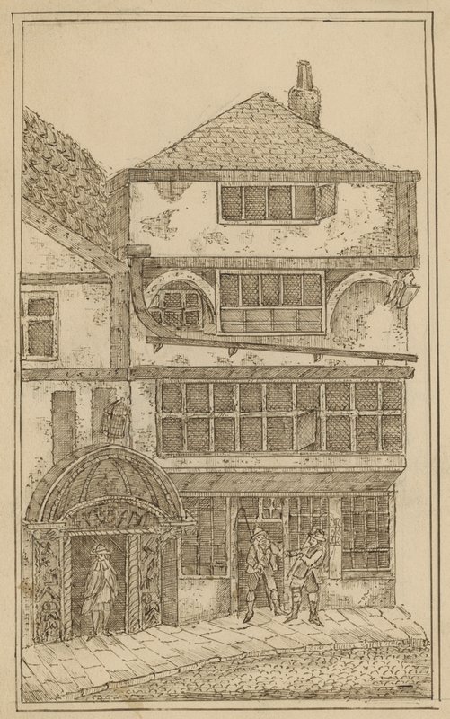 Bricklayers Hall, Leadenhall, nyní Židovská synagoga, 1797 od English School