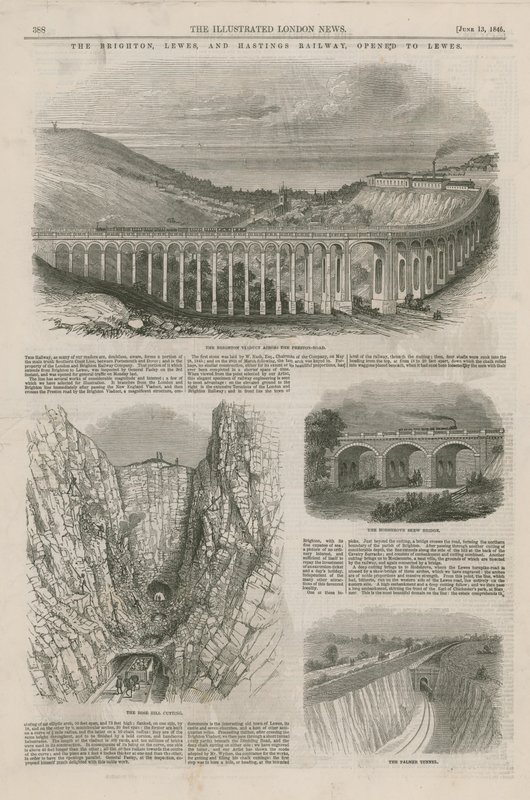 Železnice Brighton, Lewes a Hastings od English School