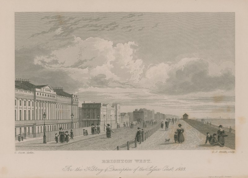 Brighton West, za historii a popis pobřeží Sussexu od English School