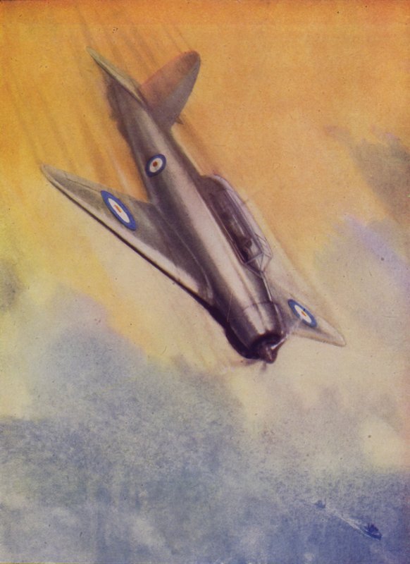 Britský střemhlavý bombardér Blackburn Skua z Fleet Air Arm (barva lito) od English School