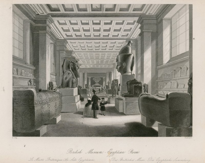 Britské muzeum, Egyptský pokoj od English School