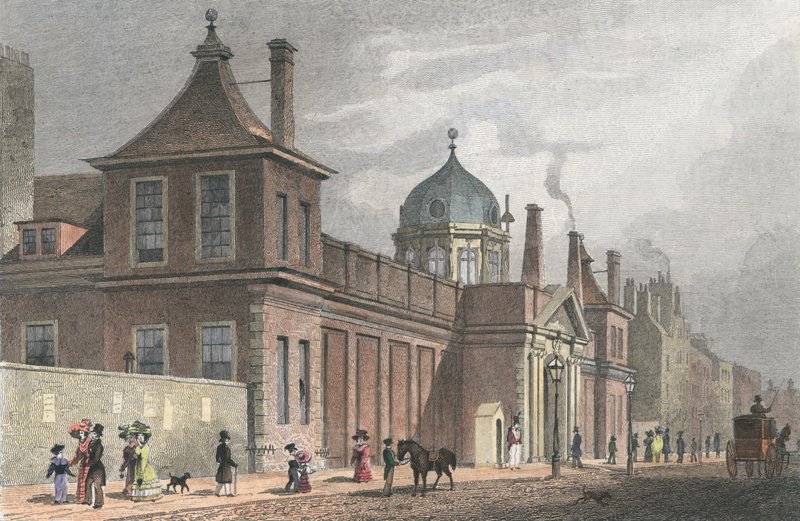 Britské muzeum, Great Russell Street, Londýn od English School