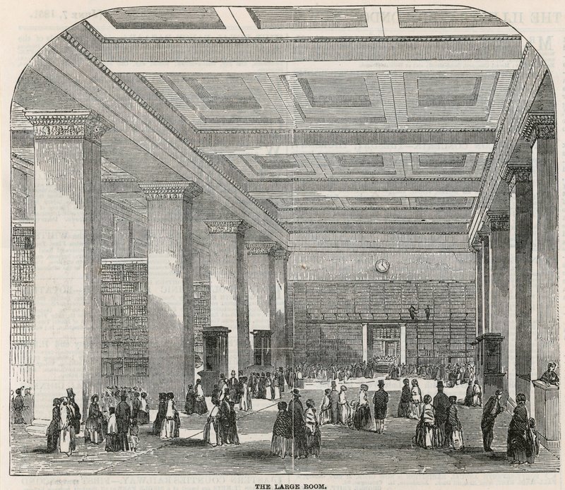 Britské muzeum, Velká místnost od English School