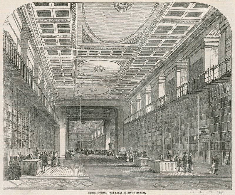 Britské muzeum, Královská nebo Královská knihovna od English School