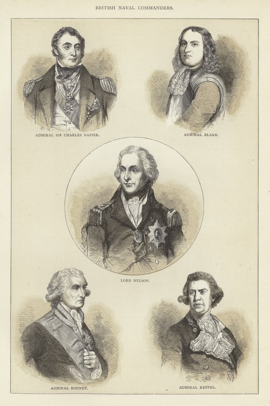 Britští námořní velitelé od English School