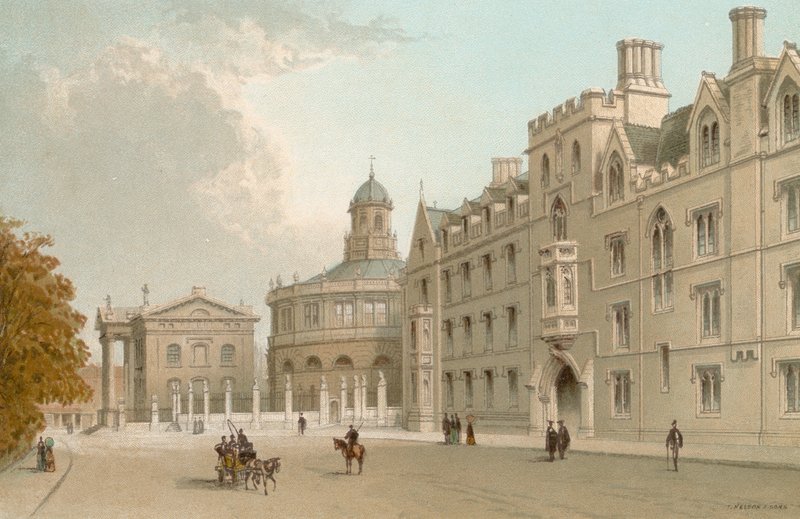 Široká ulice - Oxford od English School