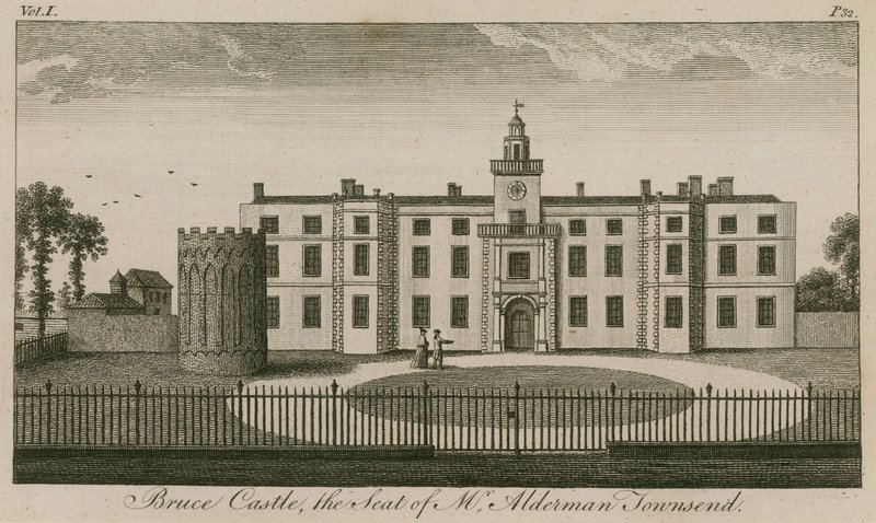 Bruce Castle, Tottenham, Londýn, sídlo pana Aldermana Townsenda od English School
