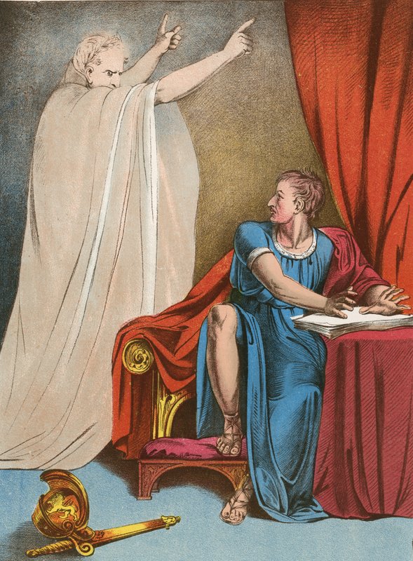 Brutus a duch Julia Caesara od English School