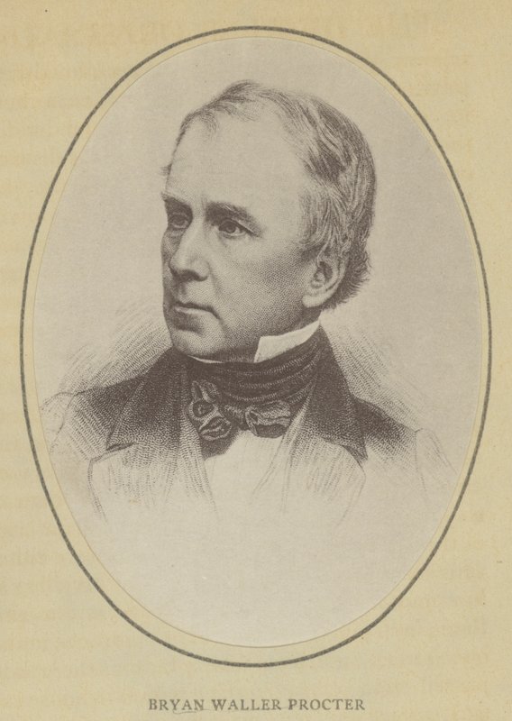 Bryan Waller Procter (litho) od English School