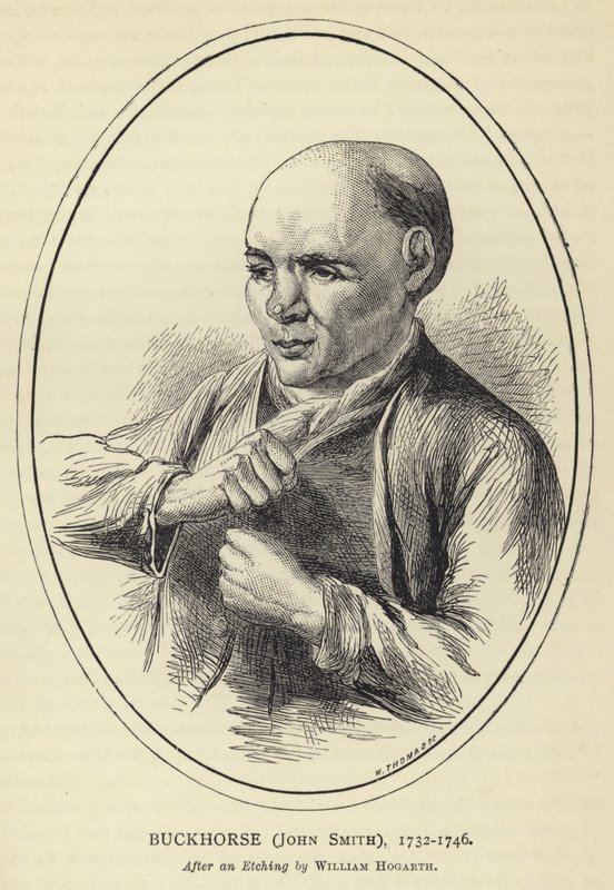 Buckhorse, John Smith, 1732-1746, Po leptu od Williama Hogartha od English School