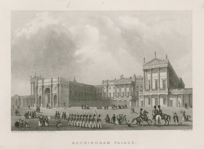 Buckinghamský palác od English School