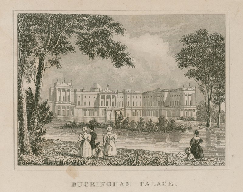 Buckinghamský palác od English School
