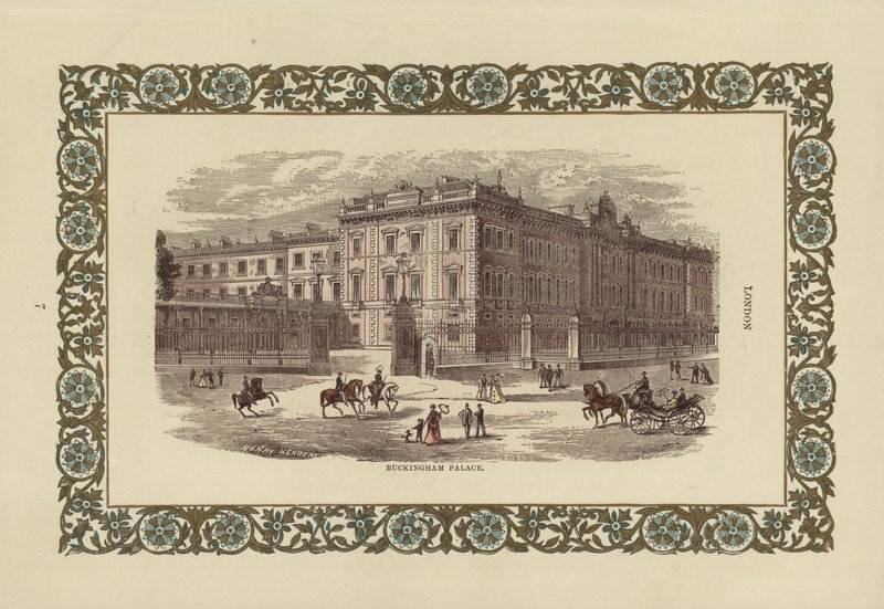 Buckinghamský palác od English School