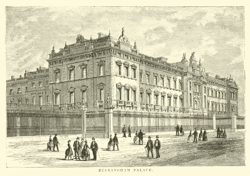 Buckinghamský palác od English School