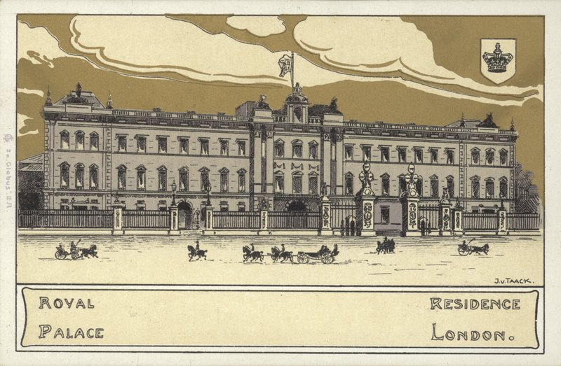 Buckinghamský palác od English School