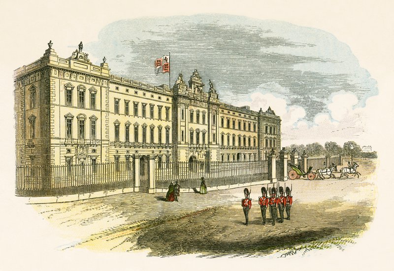 Buckinghamský palác od English School