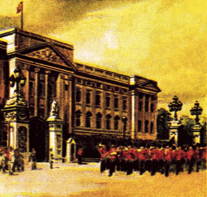Buckinghamský palác, Londýn od English School