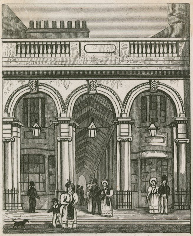 Burlington House, Londýn od English School