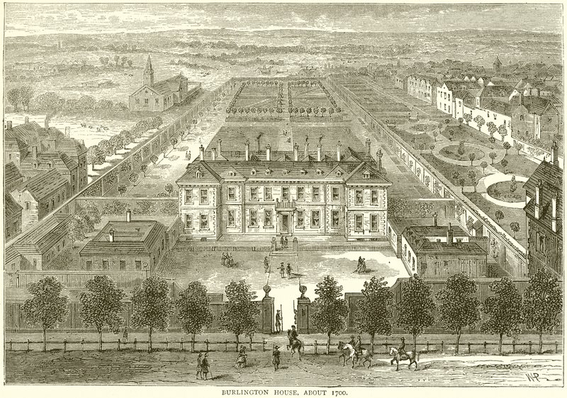 Burlington House, asi 1700 od English School
