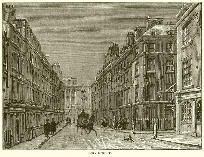 Bury Street od English School