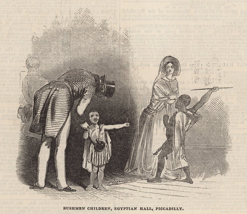 Bushman děti, Egyptský sál od English School