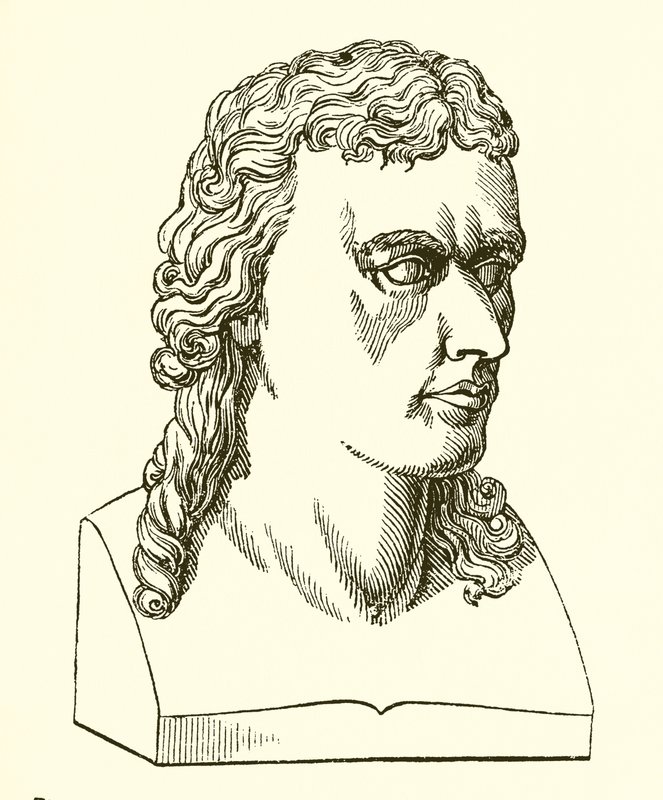 Busta Schillera od Danneckera od English School