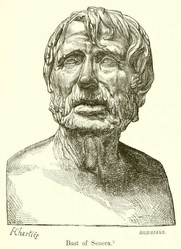Busta Seneca od English School