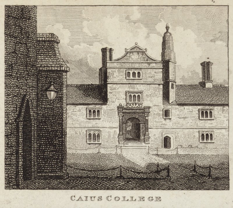 Caius College, součást Cambridgeské univerzity od English School
