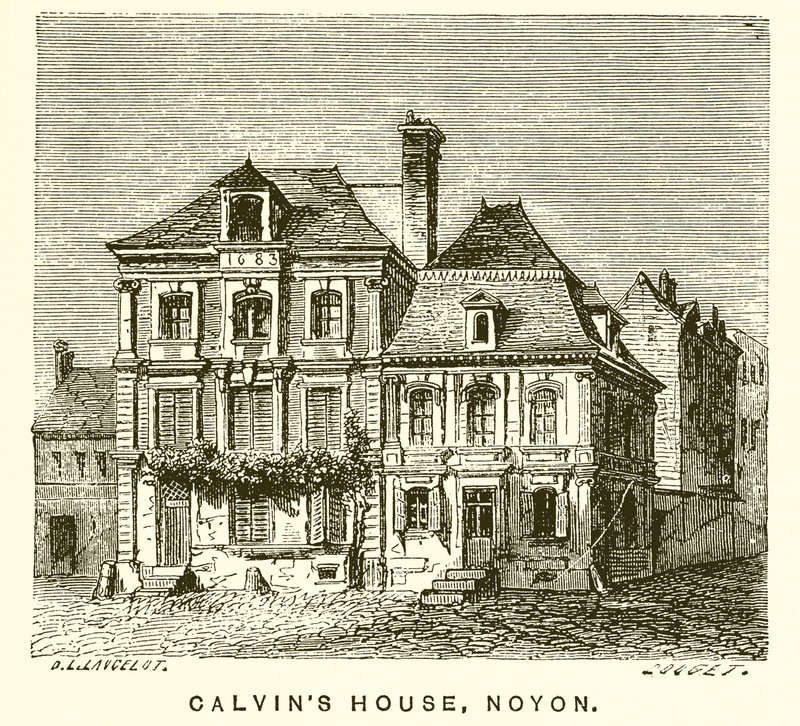 Calvins House, Noyon od English School