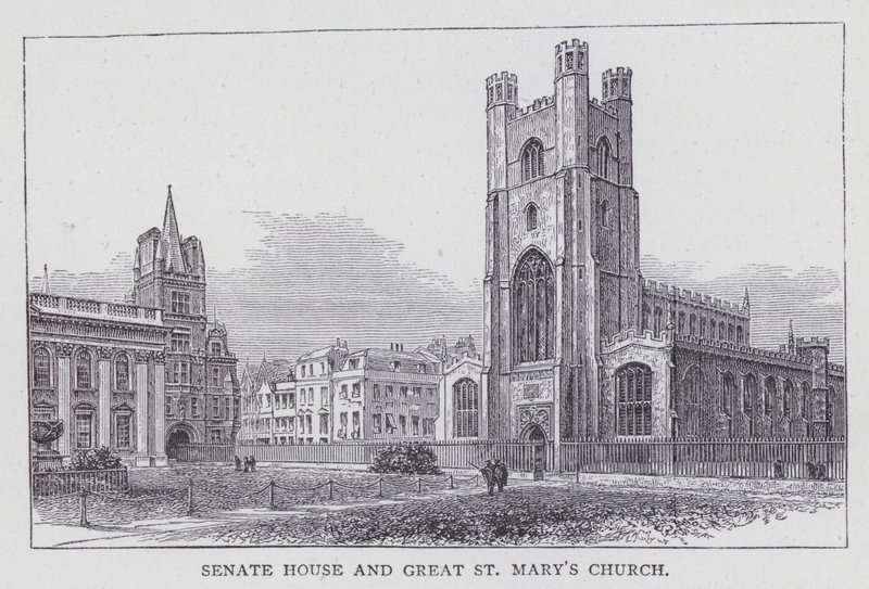 Cambridge, Senate House a Great St Mary