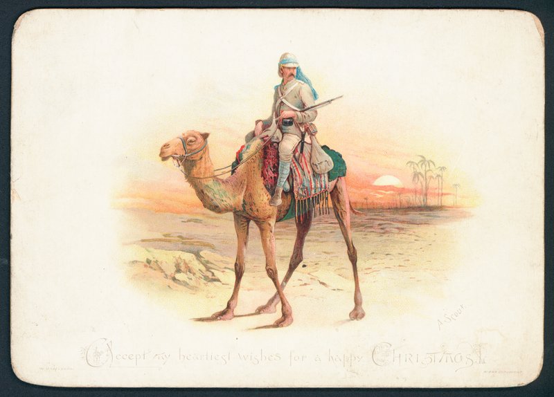 Camel Corps vánoční přání od English School