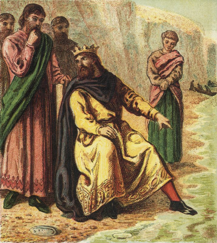 Canute a jeho dvořané od English School