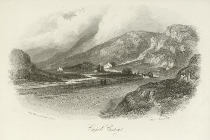 Capel Curig, Severní Wales od English School