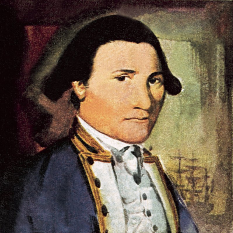 Kapitán James Cook od English School