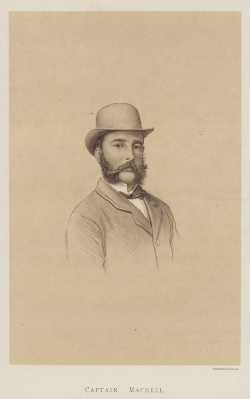 Kapitán Machell, "Jem" (litho) od English School