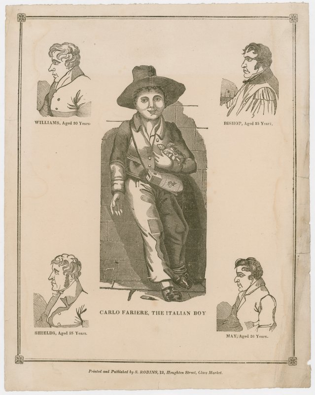 Carlo Fariere, italský chlapec od English School