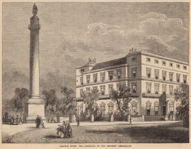 Carlton House, sídlo pruského velvyslance od English School