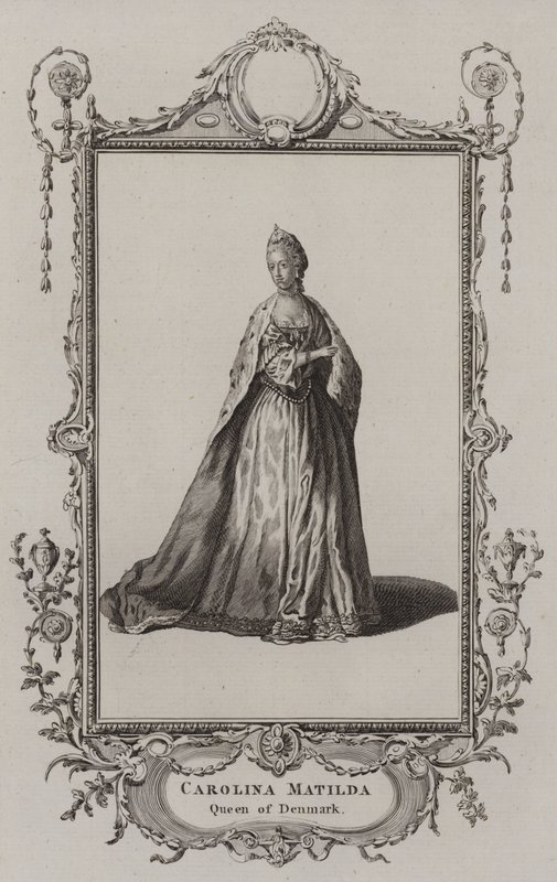 Caroline Matilda, královna Dánska od English School