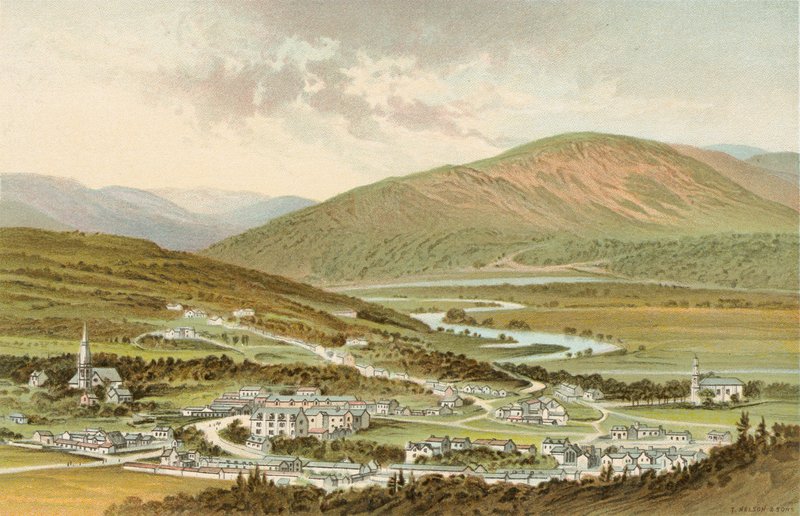 Castleton z Braemaru od English School
