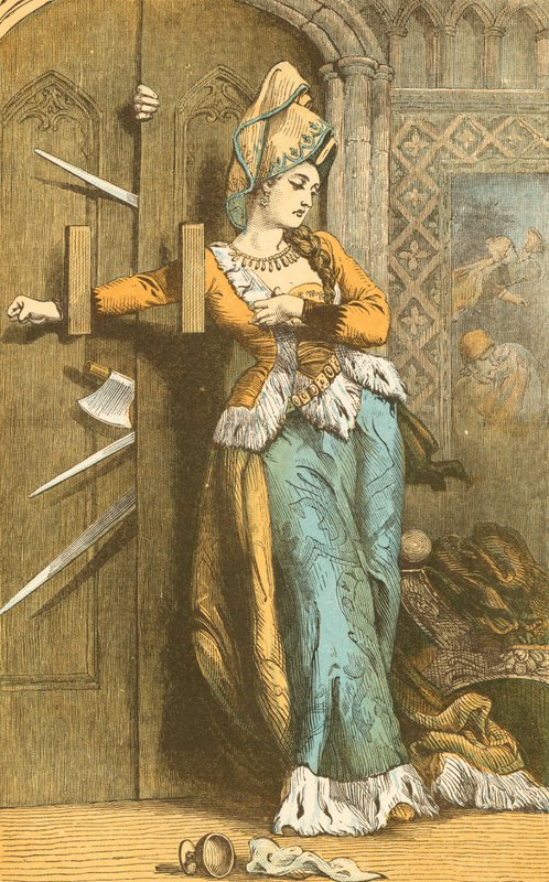 Catherine Douglasová zatarasila dveře od English School