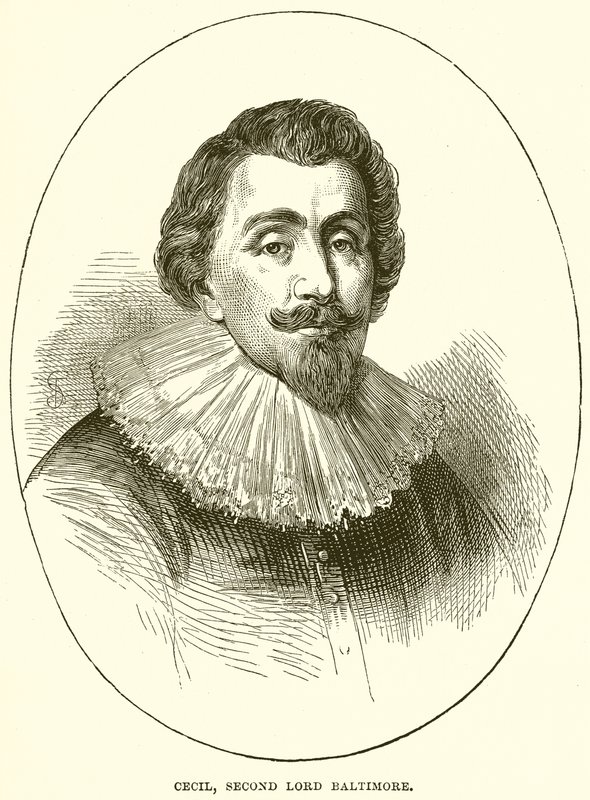 Cecil, druhý lord Baltimore od English School