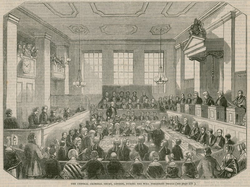 Ústřední trestní soud, Old Bailey od English School
