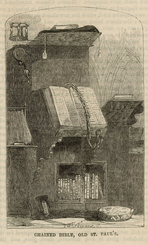 Spoutaná bible, Old St Pauls od English School