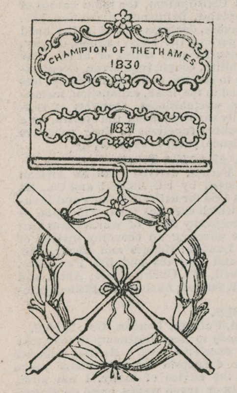 Champion of the Thames Insignia od English School