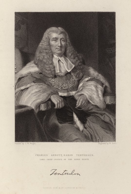 Charles Abbott baron Tenterden od English School