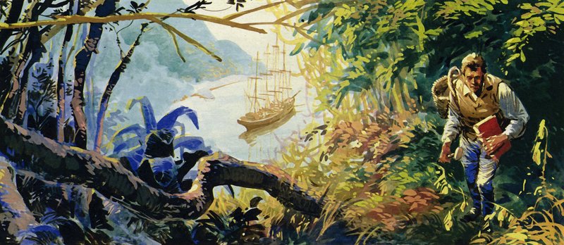Charles Darwin byl na palubě HMS Beagle, když se vydala na průzkum pobřeží Jižní Ameriky od English School