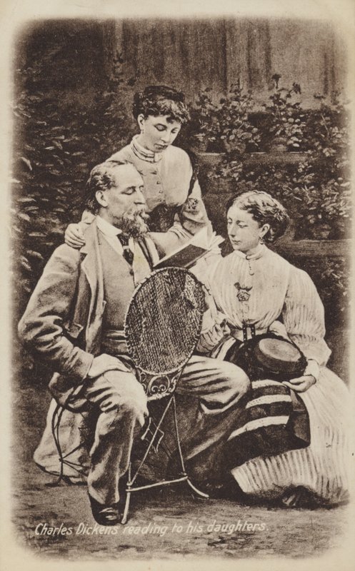 Charles Dickens (1812-1870), anglický romanopisec od English School