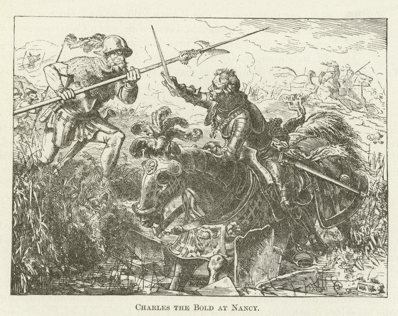 Charles the Bold v Nancy od English School